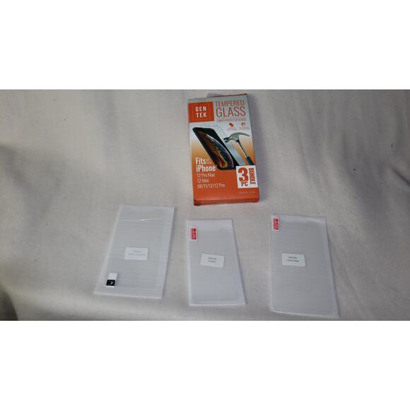 iPhone Screen Protectors Bundle for iPhone XR/11/12/12pro. ProMax and 12Mini - Picture 1 of 13
